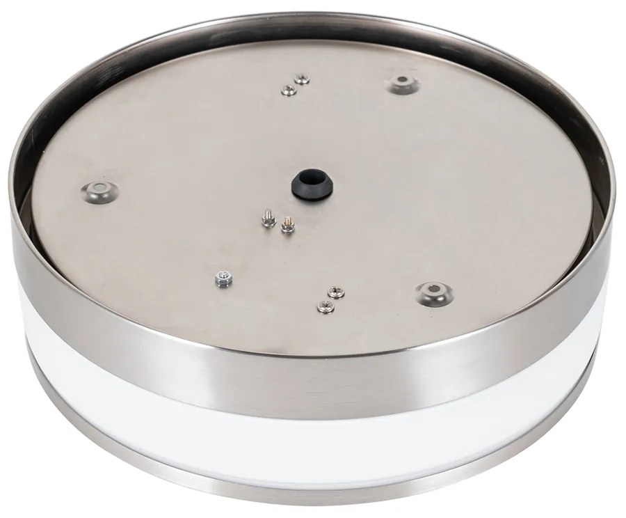 Moderné vonkajšie stropné svietidlo oceľ 28 cm IP44 - Flavi