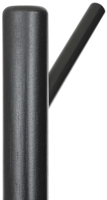 Autronic BONTEC Vešiak, masív, čierna, DR-N1006 BK Farba: Prírodné