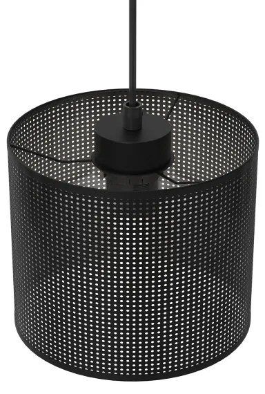 Luster na lanku LOFT SHADE 5xE27/60W/230V čierna