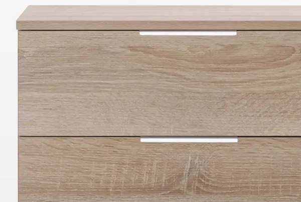 Set nočných stolíkov (2 ks) Easy Plus, dub sonoma