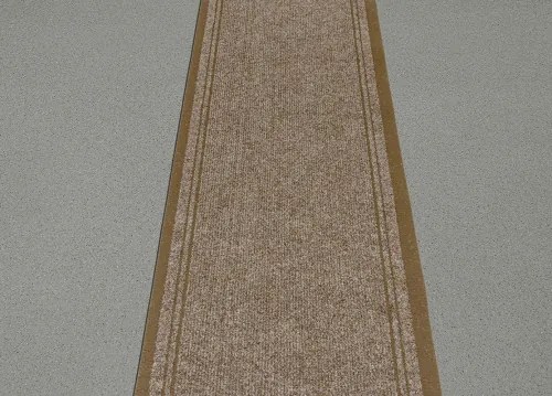 Koberce Breno Behúň MALAGA 1061, šíře role 66 cm, hnedá