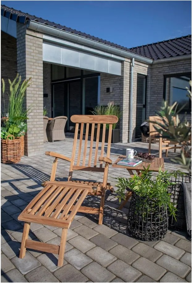 Ležadlo z teakového dreva House Nordic Arrecife