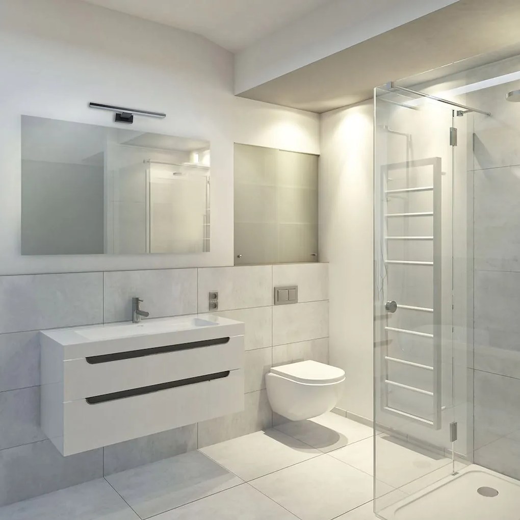 Nástenné LED svietidlo Shine2, 1x LED 7w, 4000k, (30 cm), b