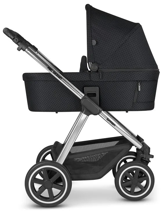 ABC DESIGN Samba Set Diamond 3ks 2023 Black Dots kombinovaný 2in1 kočík