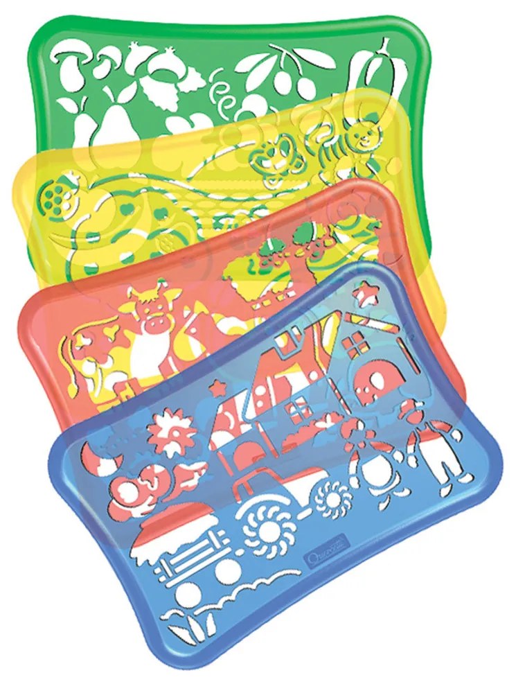 Stencils Design - šablóny na kreslenie - farma