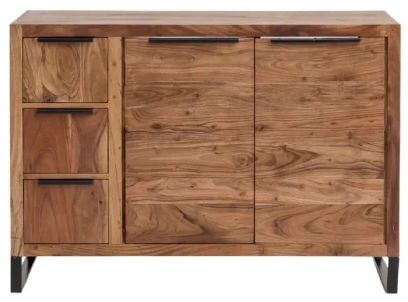 furniture-nabytek.cz - Masívne umývadlo Sydney light I z akáciového dreva, lakované, hnedé – 105×45×74 cm