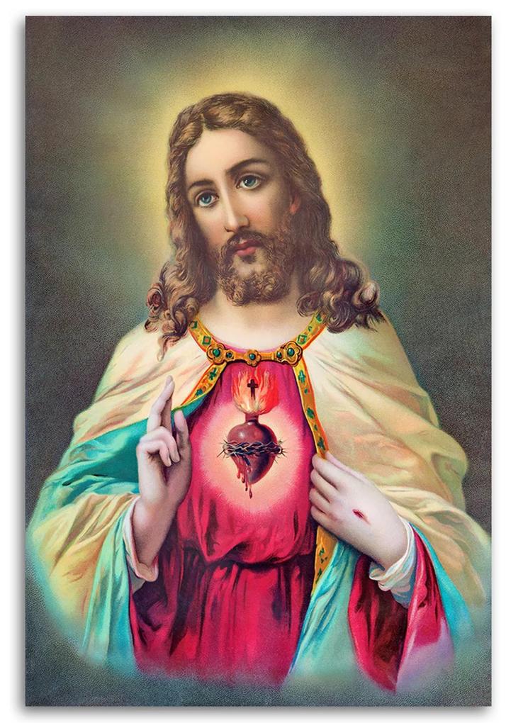 Gario Obraz na plátne Srdce Ježiša Krista Rozmery: 40 x 60 cm