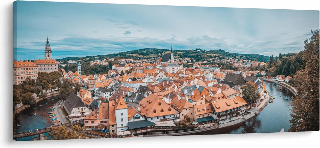 Obraz - Český Krumlov (120x50 cm)