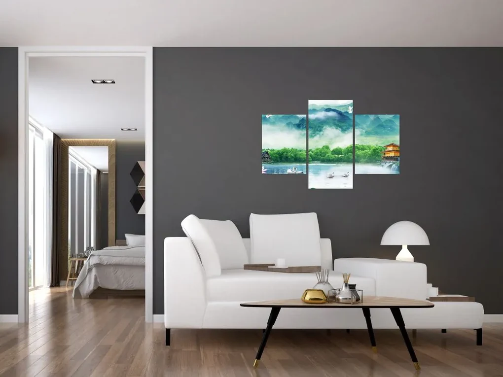 Obraz - Snová krajina (90x60 cm)