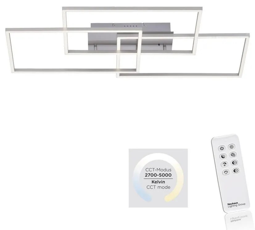 Leuchten Direkt 14150-55 - LED Stmievateľné svietidlo IVEN 3xLED/13W/230V + DO W1413