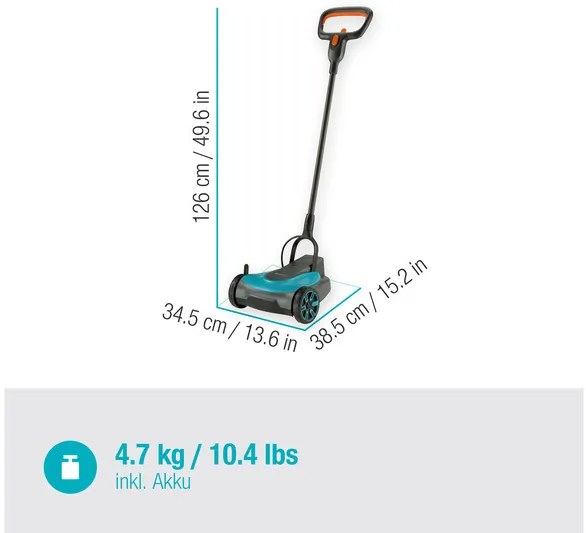 Gardena Aku kosačka HandyMower 22/18 V P4A  (100347919)