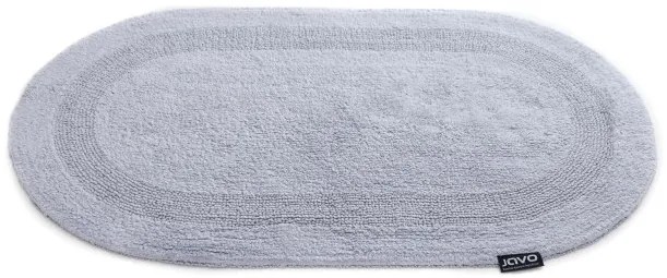 Kúpeľňový koberček Javo Cotton popolový ovál