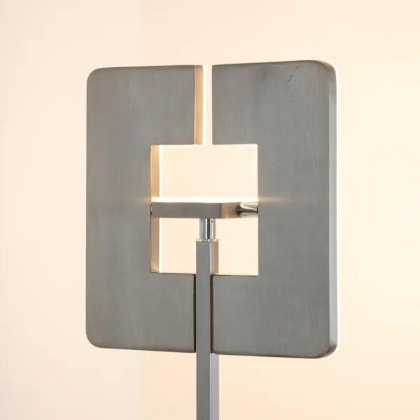 Eglo 33182 -LED Stmievateľná stojacia lampa SOLANO 1xLED/26W/230V+1xLED/3,2W chróm