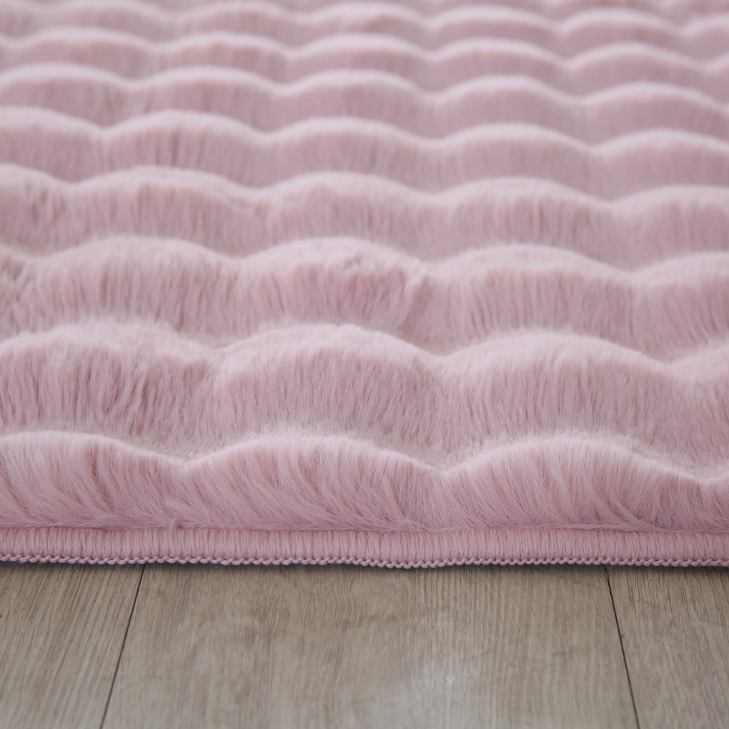 Ayyildiz, Koberec behúň Ambiance 5110 Rose, 80x250, ružová, obývacia izba
