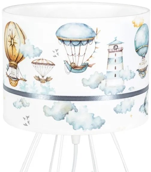 Detská lampička PIKKI 1xE27/60W/230V modrá