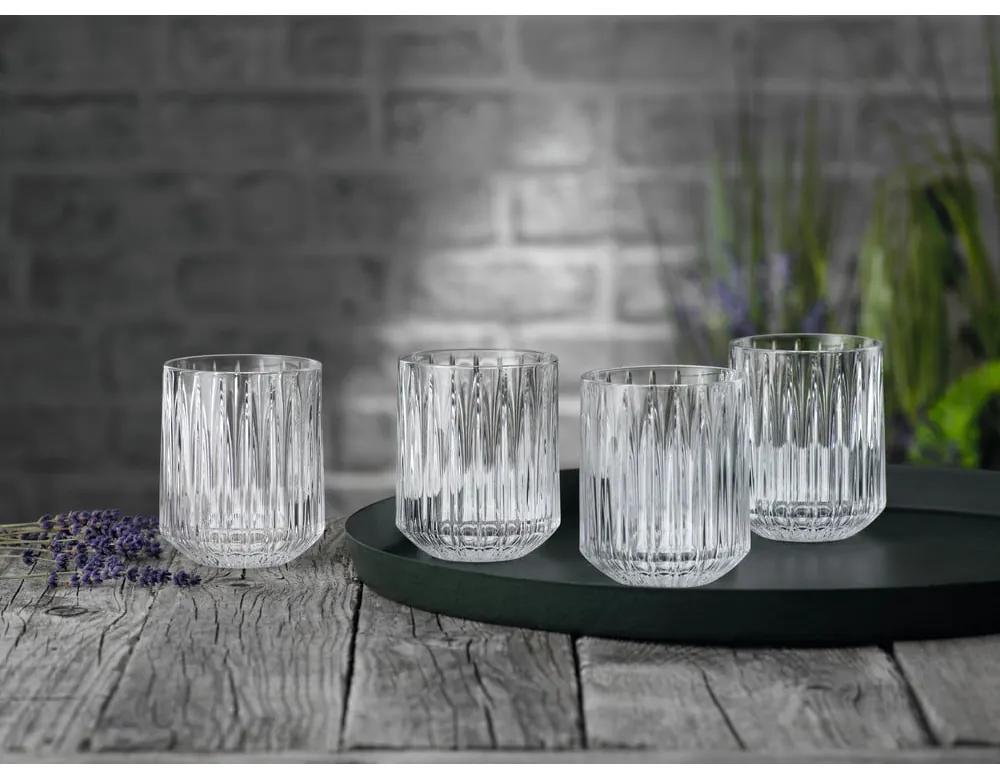 Súprava 4 pohárov z krištáľového skla Nachtmann Jules Tumbler, 305 ml
