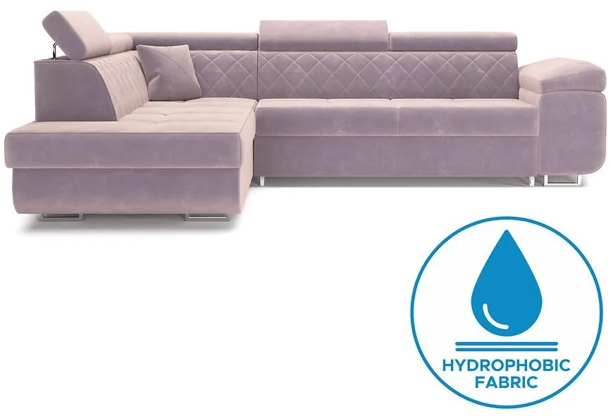 Rohová sedacia súprava Laguna L Monolith 62