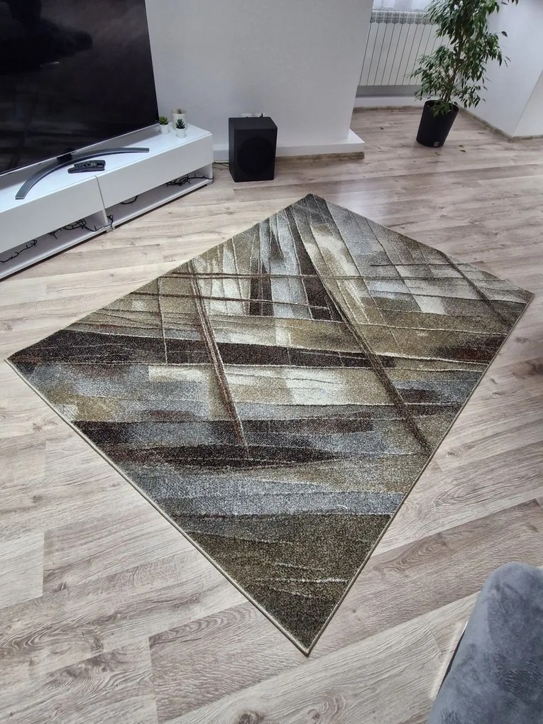 Dekorstudio Moderný koberec do obývačky VILLA - vzor 72 Rozmer koberca: 140x190cm