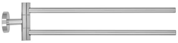 WENKO 20213100 - Držiak uterákov BOSIO SHINE 43x9 cm nerez/strieborný