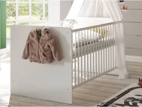 Baby postieľka pre deti Paula 70x140 cm, biela%