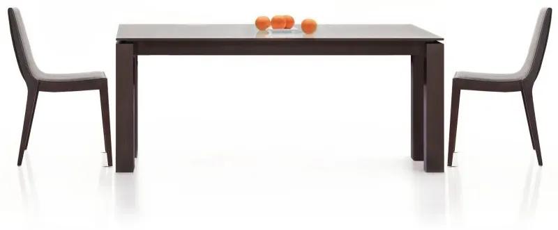Dizajnový jedálenský stôl LUPI 180 cm - buk tmavý orech