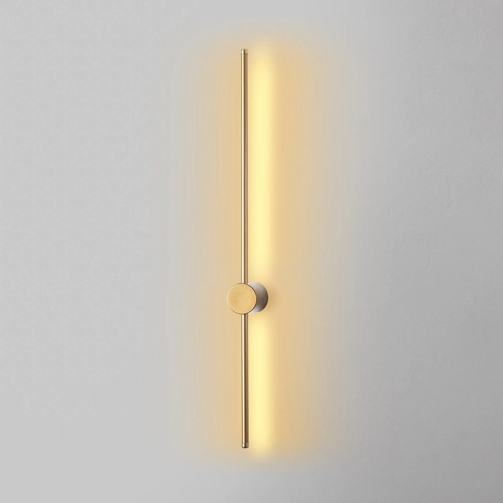 Nástěnné LED svítidlo Sword II zlaté
