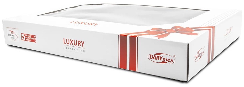 SATÉNOVÉ POSTEĽNÉ OBLIEČKY LUXURY PUHA2 220X200 CM, 2 KS 70X80 CM VZOROVANÉ