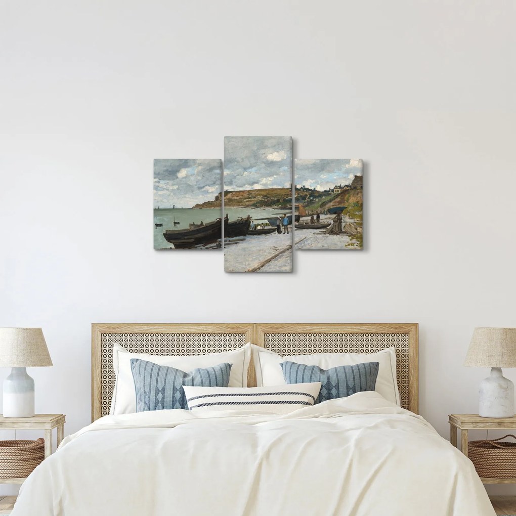 Obraz - Claude Monet, Sainte Adresse, reprodukcia (90x60 cm)