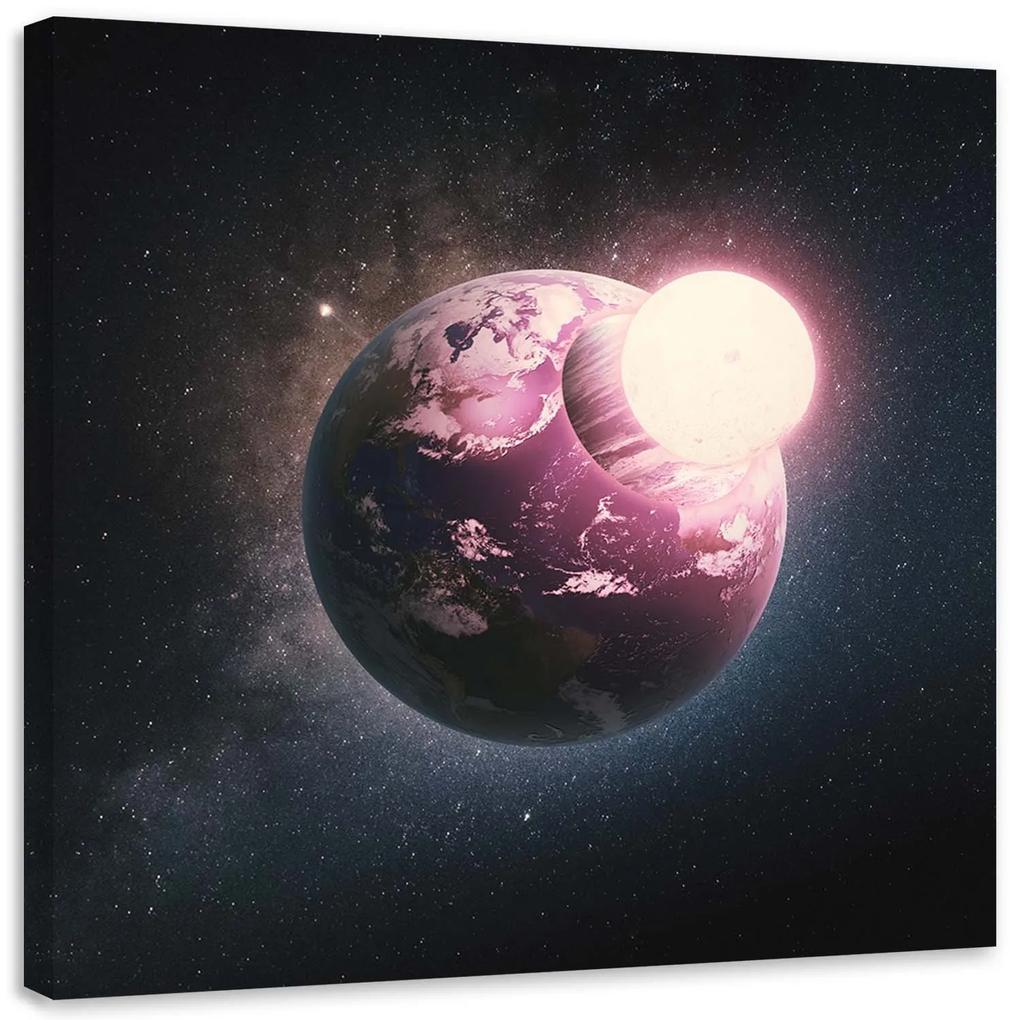 Gario Obraz na plátne Zemské jadro - Zehem Chong Rozmery: 30 x 30 cm