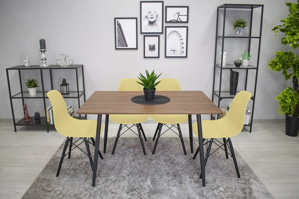 OSAKA krémová stolička / čierne nohy x 1 9401 80 00 00