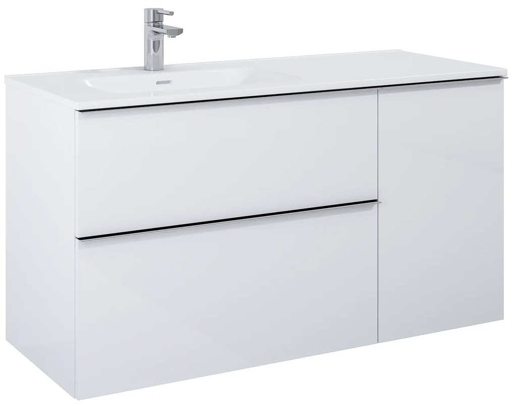 Elita Look, závesná umývadlová skrinka 80x45 cm 2S, biela matná, ELT-167596