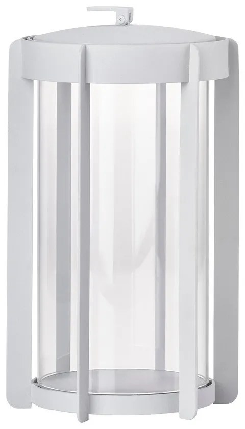 Svetlosivý LED lampáš na USB (výška 25 cm) Firefly – Zone