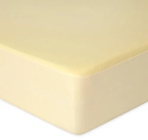 Matex Jersey nepriepustné prestieradlo ecru, 60 x 120 cm