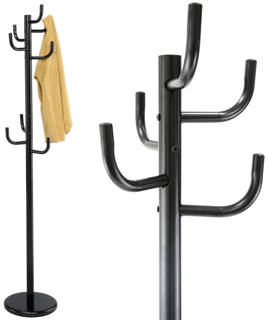 Stojanový vešiak WIKTOR čierny