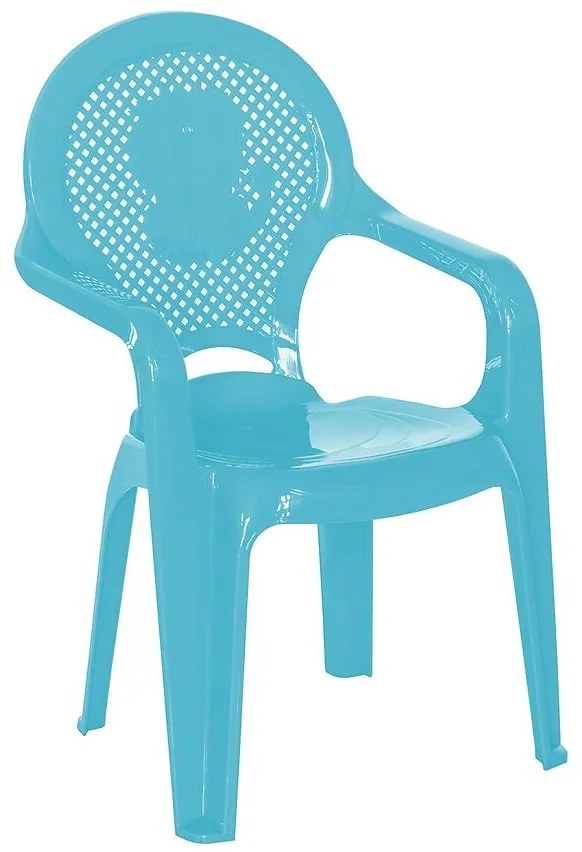 Modrá stolička Adria Lion