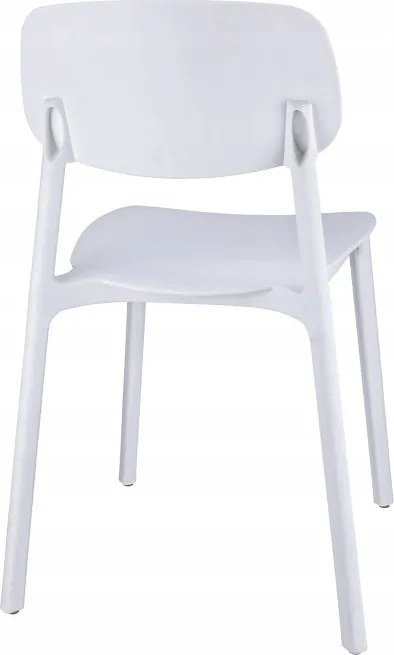 Plastová stolička LARA biela