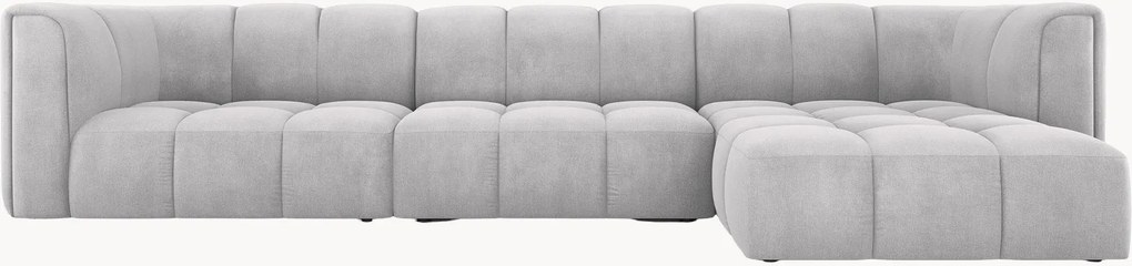 Modulárna ženilková rohová pohovka Moritz (5-miestna)