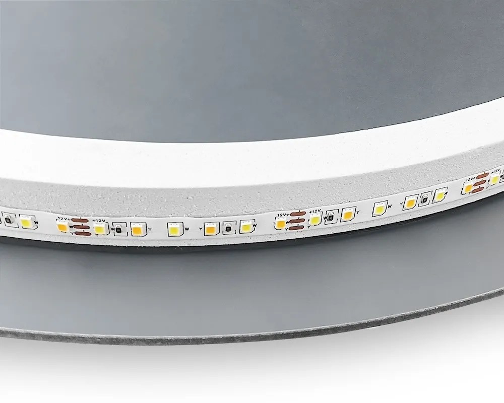 Okrúhle nástenné zrkadlo s LED osvetlením HZJ 50 cm