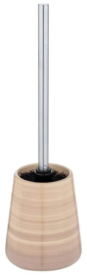 Pieskovohnedá toaletná kefa Wenko Pottery