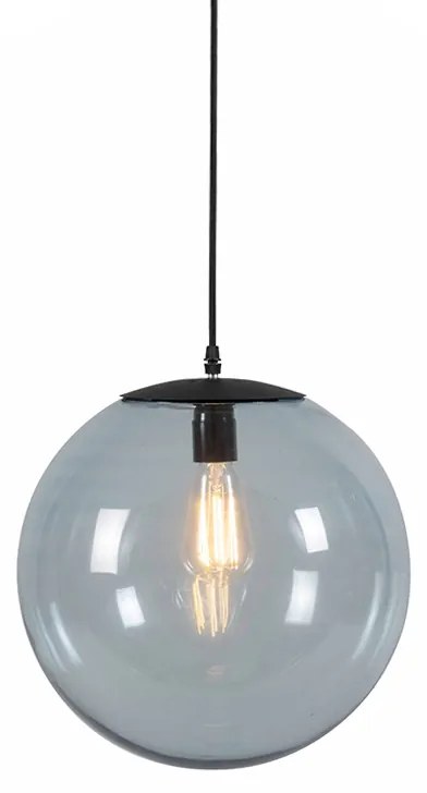 Závesné svietidlo v štýle Art Deco sivé 35 cm - Pallon