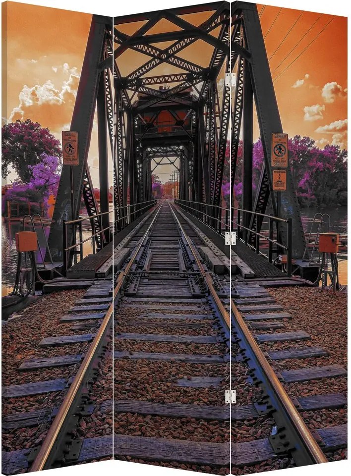 Paraván - Železničný most (126x170 cm)