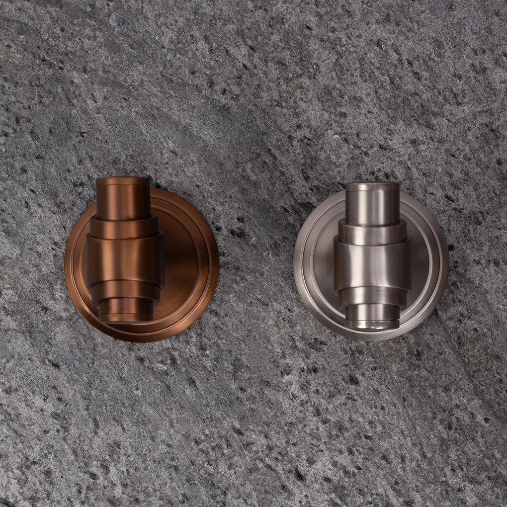 Rea Aristo, kúpeľňový 1-háčik na uterák, brúsená oceľ, REA-98507