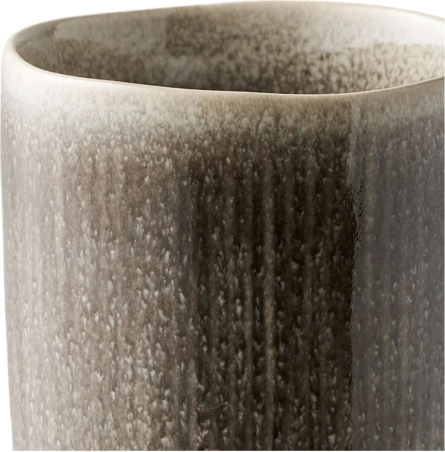 Sivobéžové kameninové šálky v súprave 4 ks 360 ml Viola – House Nordic