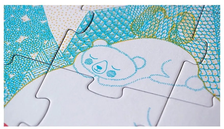 Puzzle Londji Na ľadovej kryhe