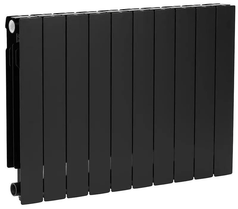 Hliníkový radiátor ADR 500 čierny 10 článkov / 1095,5 W