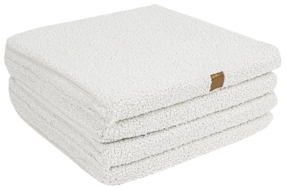 Biela detská hracia podložka 120x120 cm – Meowbaby