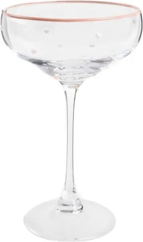 Pohár AMANTI so srdcami 731723 200 ml