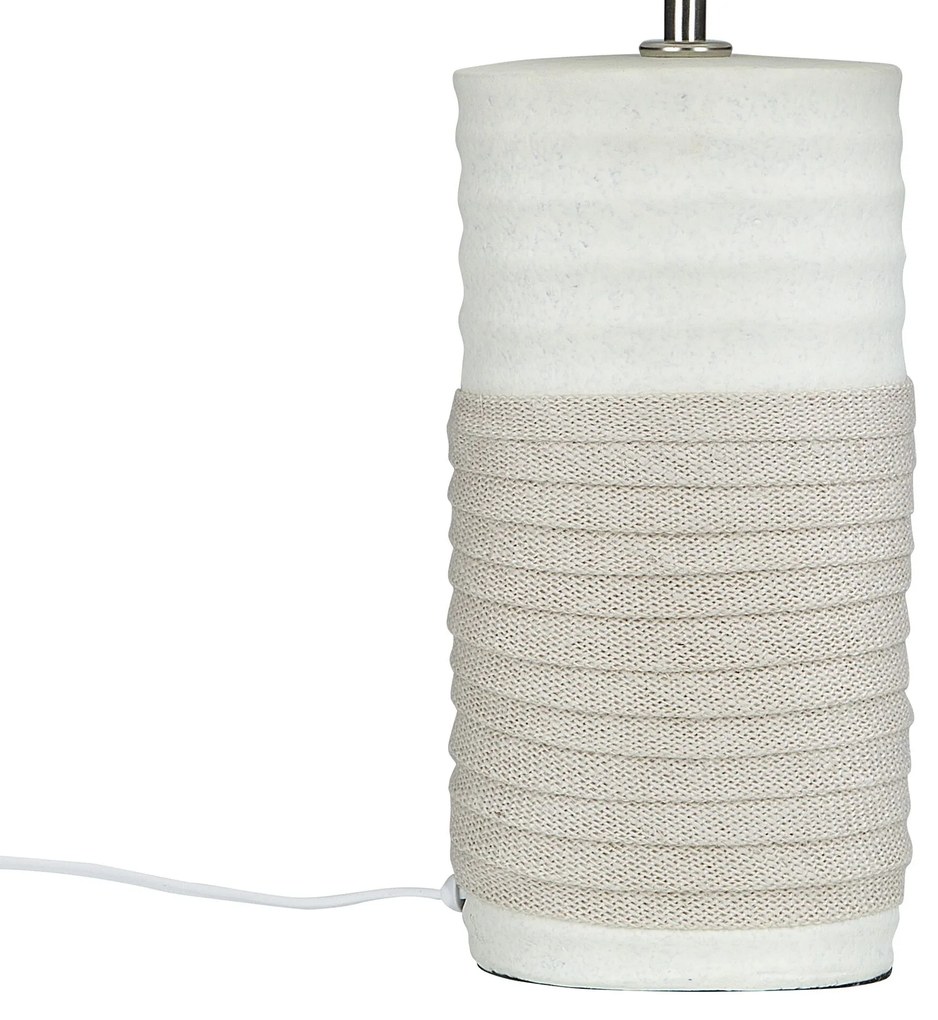 Luxusná béžová nočná stolná lampa NAVIA Beliani