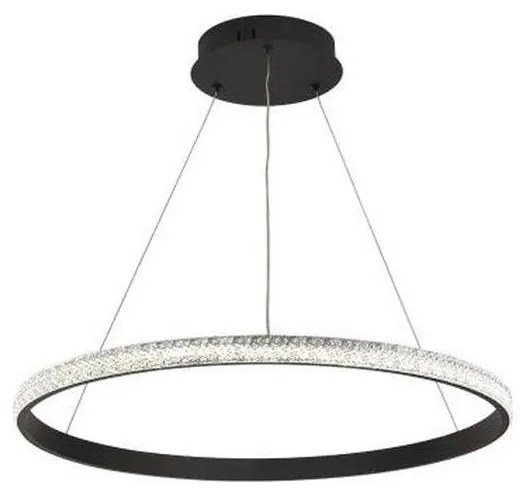 LED Stmievateľný luster na lanku LED/40W/230V 3000-6500K + diaľkové ovládanie