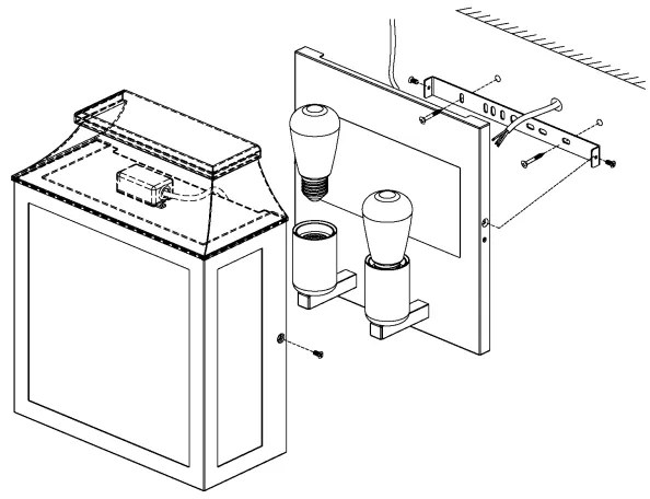 Eglo 97294 - Vonkajšie nástenné svietidlo SONCINO 2xE27/60W/230V